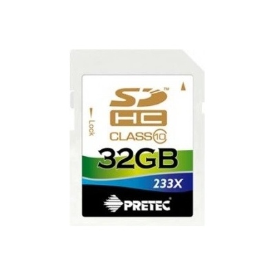 Pretec SDHC 32GB class 10 PC10SDHC32G