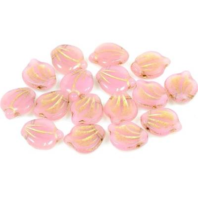 Glass beads, s.r.o. Lístečky 11174205 12x15 mm 71000/54202 Balení: 100ks