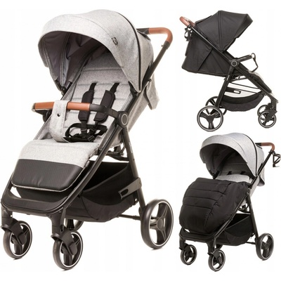 4Baby STINGER MELANGE LIGHT GREY 2023