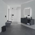 Ideal Standard i. life B среден стенен страничен шкаф, матово кварцово сиво, 40 см (T5268NG)
