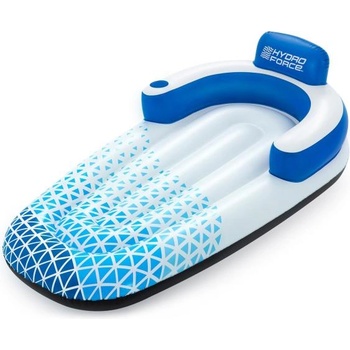 Bestway 43533 Надуваем дюшек Indigo Wave с облегалка за ръце и гръб, 191x107 cm