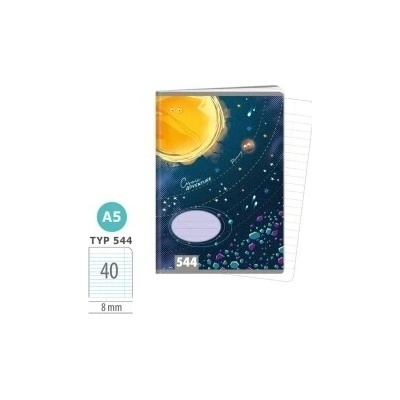 Argus Zošit A5 typ 544 dizajn Cosmic adventure