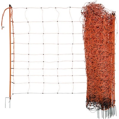 Kerbl Síť na elektrický ohradník 108 cm x 50 m oranžová 27254D