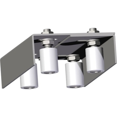 Umakov Vedenie horné 4 rolky INOX, 135-175x220mm H8/12-4T