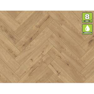 Krono Original ЛАМИНИРАН ПАРКЕТ herringbone К326 8мм 32/ac5/4v ФУГА ДЪБ СЪНДЕНС (8hbk326)