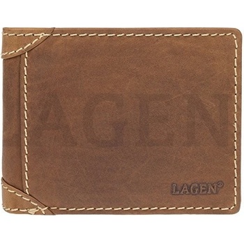 Lagen pánska kožená peňaženka 511461 TAN