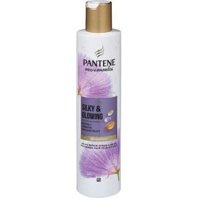 Pantene ProV Miracles Silky & Glowing obnovující šampon s keratinem 250 ml