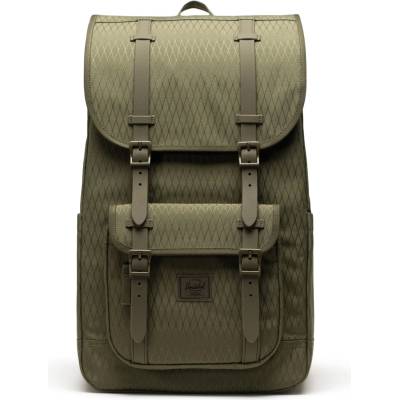 Herschel Дневна раница Herschel Little America Backpack Daypack - Ivy Green Diamond - размер One Size (502-7847-3811)