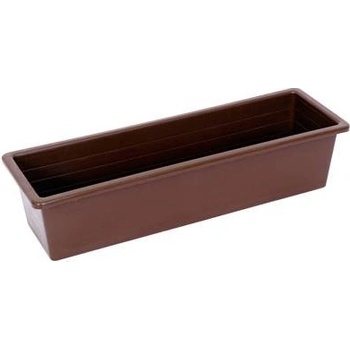 DK Plast Truhlík plastový hnedý 50 cm