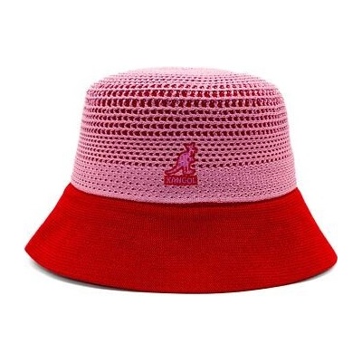 Kangol Double Mesh Lahinch Peony Pink/Scarlet