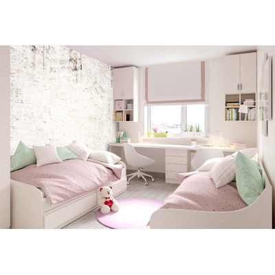 DIMEX ART Самозалепваща се флизелинова фототапета гръндж бетонна текстура 375 x 250 см