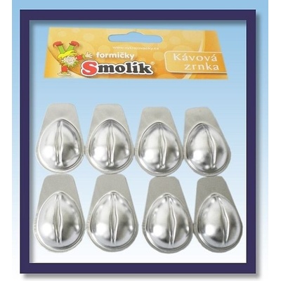 Smolík Formička na cukroví Kávové zrnko 22x28mm, 20ks