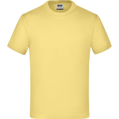 DAIBER JN 19 / Dětské tričko s krátkým rukávem light yellow