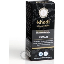Khadi rastlinná farba na vlasy čierna 100 g