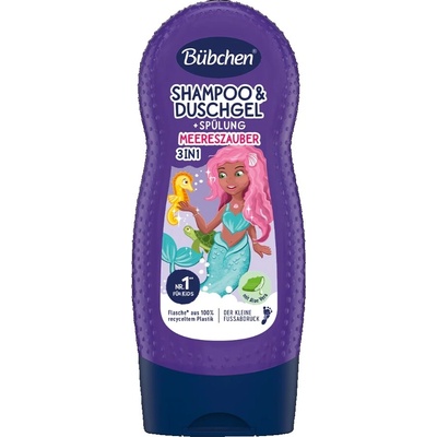 Bübchen Kids 3v1 Šampón s kondicionérom a sprchovacím gélom 230 ml