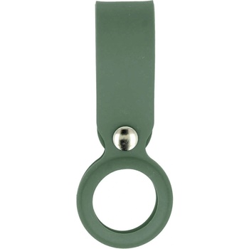 JC Силиконова каишка за Apple AirTag - JC AirTag Silicone Loop (тъмнозелен)