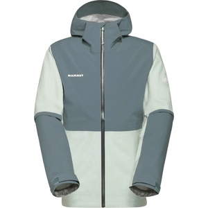 Mammut Мъжко водоустойчиво яке Mammut Linard Guide Hardshell Hooded Jacket Waterproof jacket - Silver Sage / Strata - размер XL (002-3178-0414)
