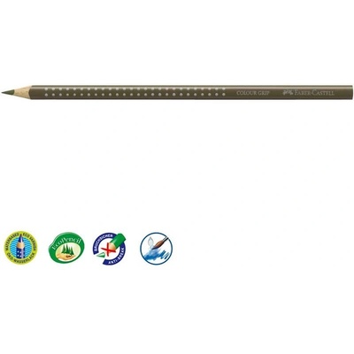 Faber-Castell Цветен молив FABER-CASTELL Grip 2001 триъгълна каки 112473 (112473)