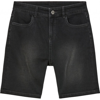 pepperts! chlapecké džínové kraťasy tmavě šedá