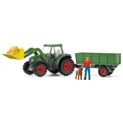 Schleich 42608 traktor s prívesom