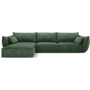 Mazzini Sofa Тъмнозелен ъглов диван (ляв ъгъл) Vanda - Mazzini Sofas (MAZ_LC_142_F1_VANDA5)