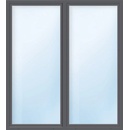 Aron Basic dvojkrídlové biele/antracit 1300 x 1950 mm