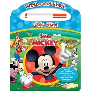 Disney Junior Mickey Mouse Clubhouse: Write-And-Erase Look and Find: Write-And-Erase Look and Find [With Marker] | The Disney Storybook Art Team (ISBN: 9781450843096)