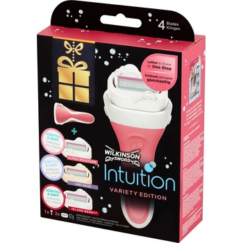 Wilkinson Sword Intuition Variety Edition + 3 ks hlavic