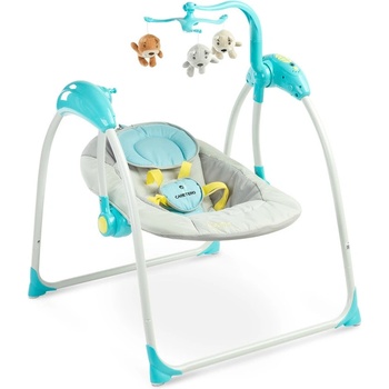 Caretero Електрическа Люлка Loop До 12Кг Син Caretero