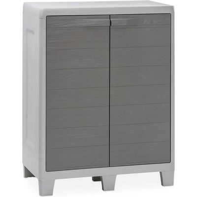 TOOMAX skrinka WOODYS LOW XL - svetlosivá 075