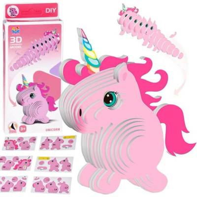 JOKOMISIADA 3D puzzle Jednorožec 28 ks