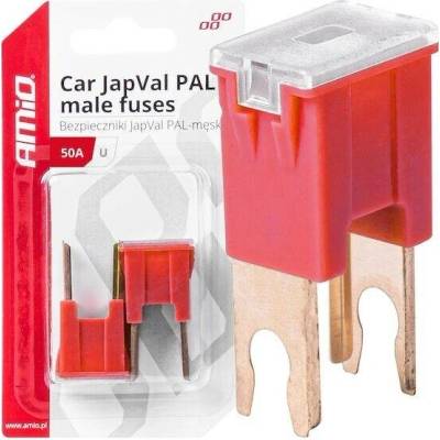 Pojistka JAPVAL PAL samec U 50A AMIO-03408