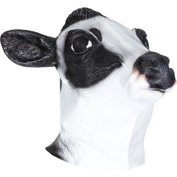 Korbi Profesionálna latexová maska Krava hlava kravy