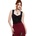 KILLSTAR дамски потник (top) KILLSTAR - Nocturne Kiss - RED - KSRA014326