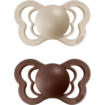 Bibs Couture ortodontický kaučuk vanilla olive 2 ks