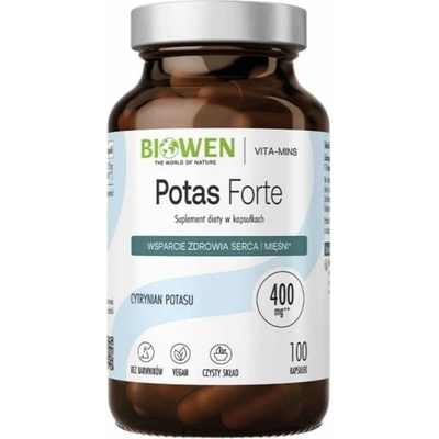 Biowen Potassium Forte Potassium Citrate 1100 mg 100 kapsúl