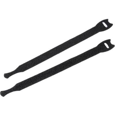 Stoklasa Stahovací páska na suchý zip délka 15; 20 cm Balení: 10 ks, Varianta: 1 (20 cm) černá 1 (20 cm) černá
