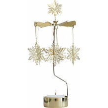 Pluto Design Rotujúci svietnik Snowstar veľký