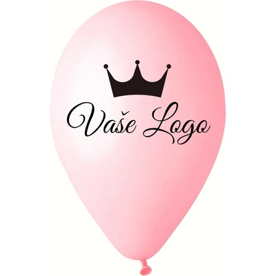 Personal Svet balonku Balónek s logem Baby růžová 26 cm