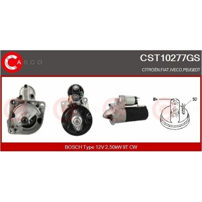 ROZRUSZNIK 12V 2.5KW BOSCH ORYGINAL