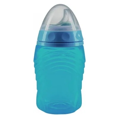 Baby-Nova Тенировъчна чашка със стоп клапа Baby Nova - 300 ml, светлосиня (34121)