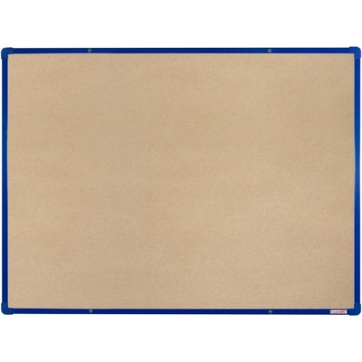 BoardOK tabule textil 120 x 90 cm modrý rám