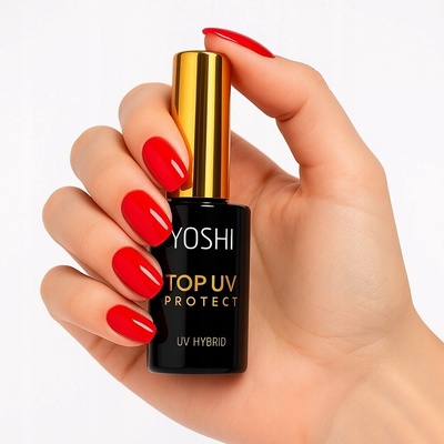 Vrchní hybridní lak bez výpotku Yoshi Top UV Protect 10 ml