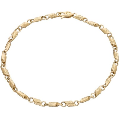 Zlaton Náramek žluté zlato s ornamentem vel.21 6.25g 000182112225