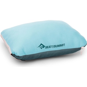 Sea to Summit Възглавница за пътуване Sea to Summit Foam Core Pillow Pillow - Aqua Sea - размер 56 x 36 x 16 cm (557-0618-0112)