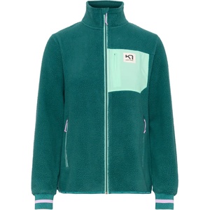 Kari Traa Дамско поларено яке Kari Traa Women's Rothe Midlayer Fleece jacket - Peacock - размер XS (105-5052-1811)