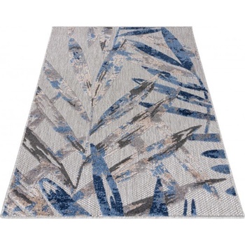 Makro Abra Aventura EC68B Listí palmy šedý / modrý