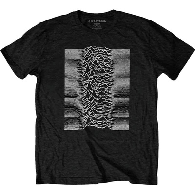 Joy Division tričko Unknown Pleasures black – Zboží Mobilmania
