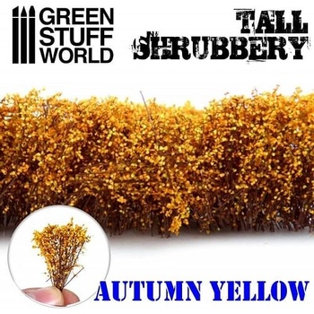 Dekorace Green Stuff World Tall Shrubbery: Autumn Yellow