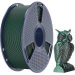 SUNLU Silk PLA+ Dual Color Black Green - 1, 75 mm / 1000 g (6933582309367)